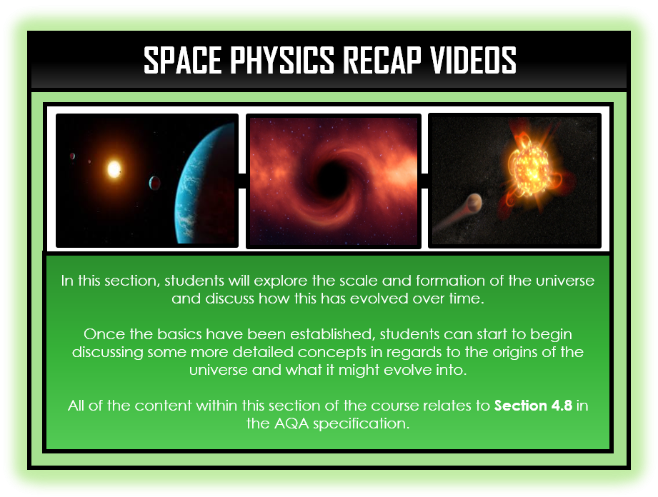Physics Snapshots - Space Physics Section