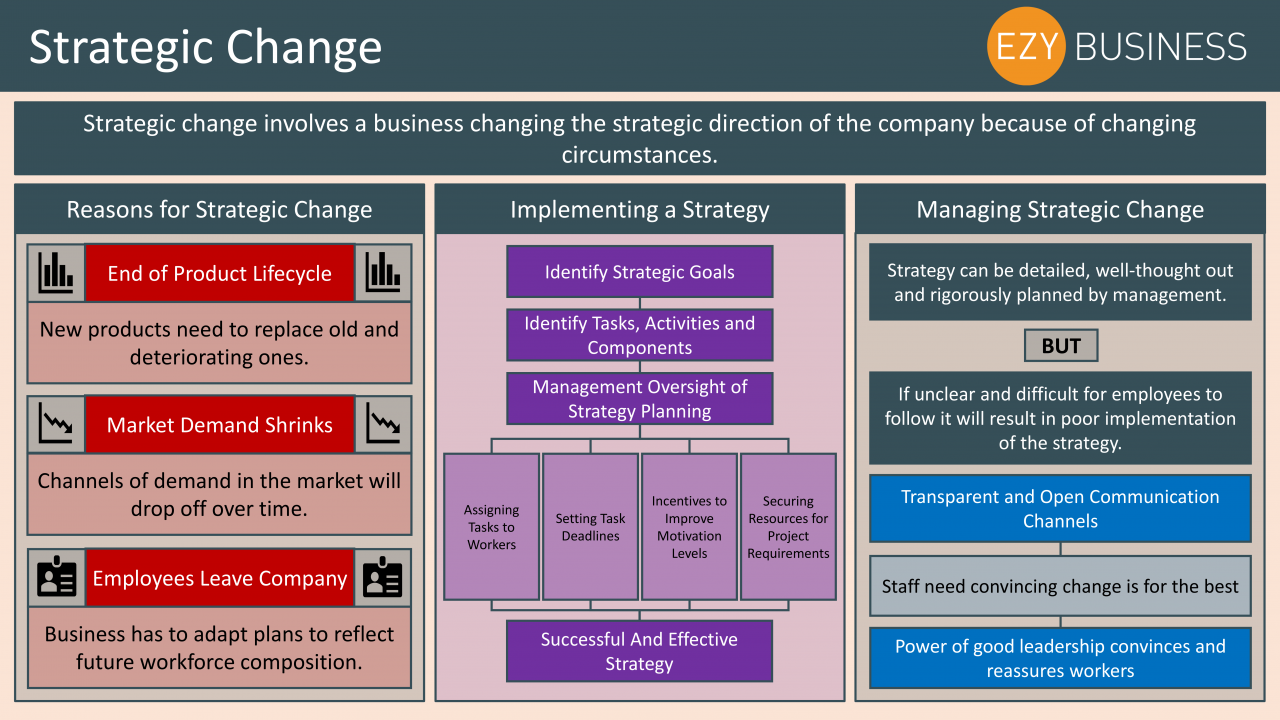 Business Studies Year 13 revision Day 10 - Strategic change