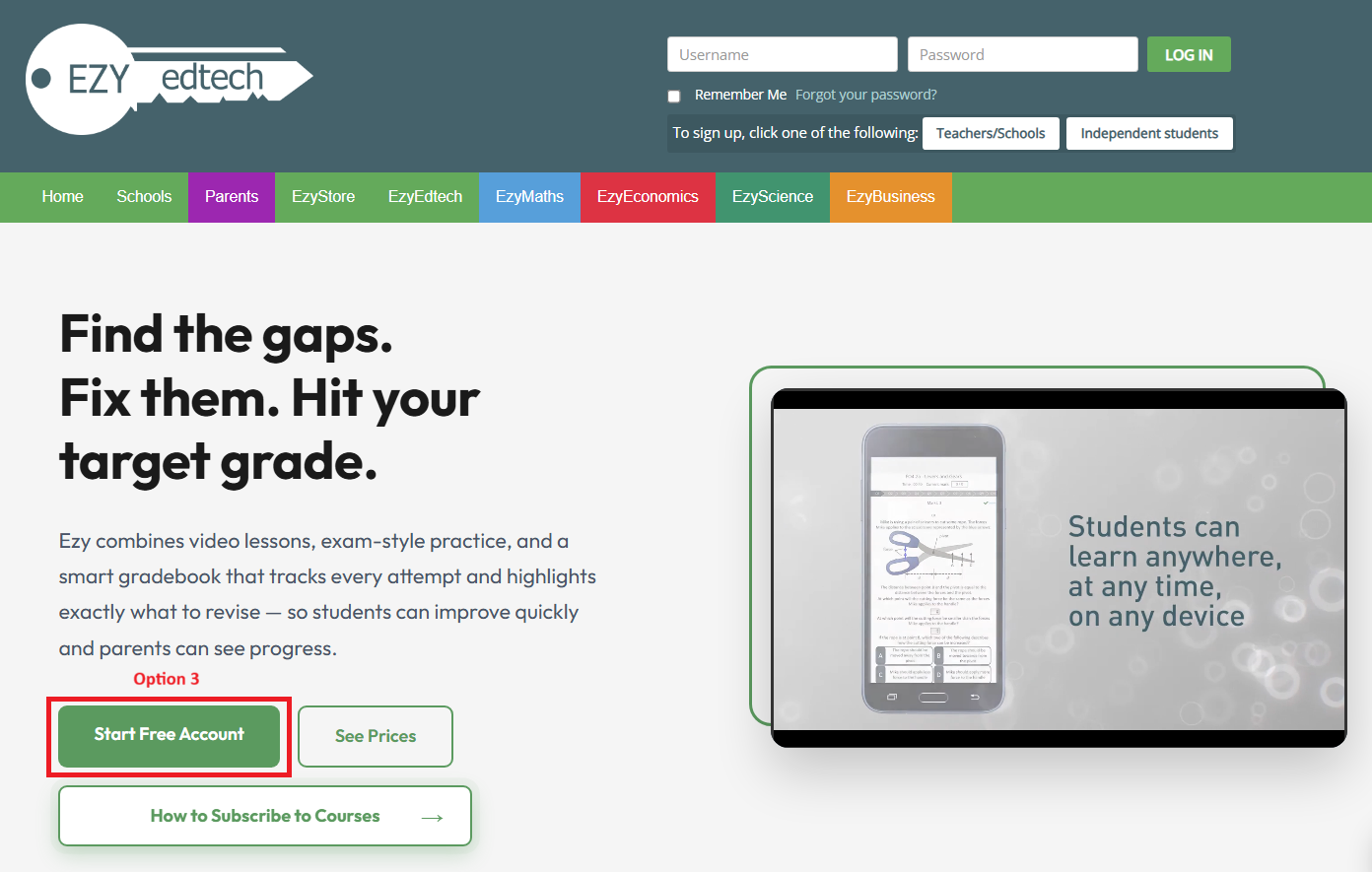 Ways to Register - Option 3